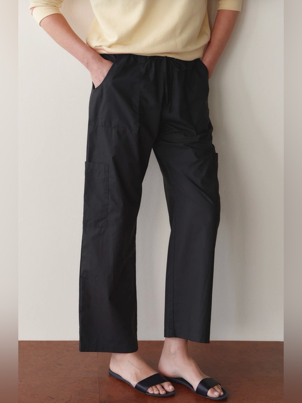 DONNI. The Pop Drawstring Cargo Pant